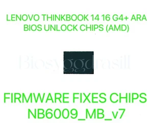 LENOVO THINKBOOK 14 G4+ ARA, 16 G4+ ARA, NO PASSWORD FIRMWARE CHIP BIOS (AMD) - Foto 1 di 1