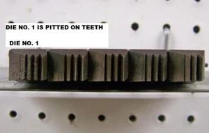 Satz 5-starre 4P, 3-1/2" NPT, Rohrgewindeschneideisen LESEN - Bild 1 von 3