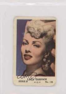 1952 Dutch Gum Serie B Lana Turner #138 f5h