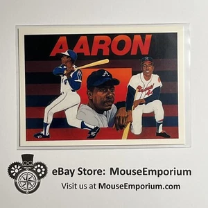 1991 Upper Deck #27 Hank Aaron Baseball Heroes Hank Aaron Near Mint-MT - Picture 1 of 6