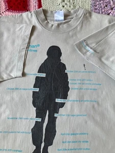 Vintage 00s Jason Pierce Spiritualized J Spaceman Acoustic Mainlines Tour Tee - Bild 1 von 19