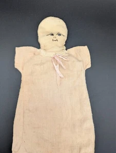 CHILD’S RUBBER HOT WATER BOTTLE WITH CHERUB ON FRONT Rare Americana - Picture 1 of 4