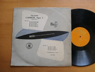 LXT 2588 Ruggiero Ricci Paganini Caprices Opus 1 Decca ED1 O/G - Image 1 of 4