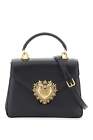 New Dolce & Gabbana Devotion Handbag Bb7476 Af984 Nero Authentic Nwt