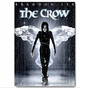 The Crow 1994 Brandon Lee Movie Artwork Printed on Aluminium Metal Sign - Picture 1 of 2