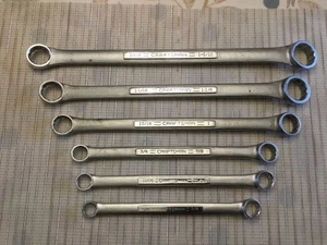 Craftsman 6pcs Double Box End 12Pt Offset Wrench Set 5/8”-- 1-5/16" USA -V- - Picture 1 of 6