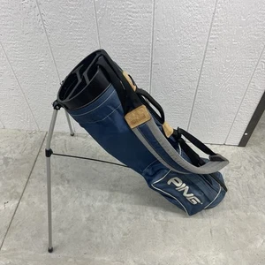 Ping Hoofer 4 Way Vintage Bag Blue Grey Lightweight Single Strap Standbag - Bild 1 von 5
