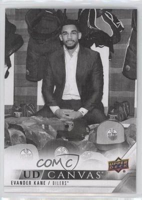 2022-23 Upper Deck Series 2 UD Canvas Black & White Evander Kane #C152 - Image 1 of 2