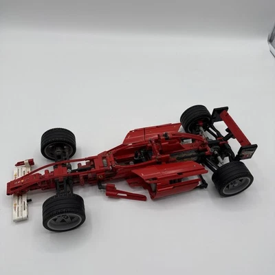 B432 LEGO 8386 Racers Technik Technic Ferrari F1 Racer 1:10 Unvollständig ? - Bild 1 von 4