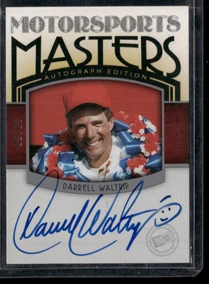 2011 Press Pass Legends Motorsports Masters Silver /50 Darrell Waltrip Auto HOF - Image 1 of 2