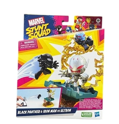 Nuevas figuras de acción y juego Marvel Stunt Squad en caja Foto 1 de 2