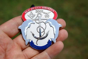 Masonic Bolo, New Mexico Shriners 2003, Anchor of Hope, In memory of Captain Hen - Picture 1 of 5