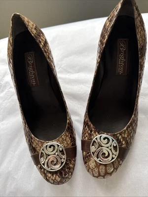 Tacones Brighton Blaze multicolores talla 6,5 hechos en Italia Foto 1 de 4