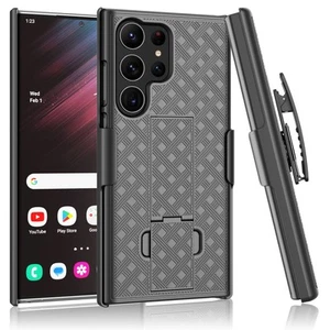 Für Samsung Galaxy S25 Ultra Hülle Gürtelclip Holster Drehbar Cover Ständer Armor - Bild 1 von 9