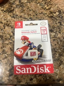 SanDisk 128GB Class 10 - microSDXC Memory Card - SDSQXBO128ATCZN - Photo 1 sur 2
