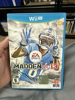 Madden NFL 13 Nintendo WiiU Video Game Complete CIB - Tested - Image 1 of 4