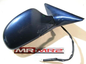 Toyota MR2 MK2 Außenspiegel Fahrerseite blau 8H3 - rechte Seite 1989-1999 - Bild 1 von 3