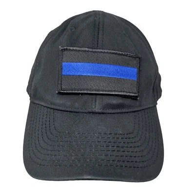 Sombrero Glock Para Hombre con Tirantes Negro Parche Ajustable Delgado Línea Azul Logo Policía Foto 1 de 4