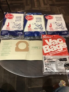 16 Staubsaugerbeutel Typ J ~ 13 Original Hoover 4010010J & 3 VCB Style 21 - Bild 1 von 1