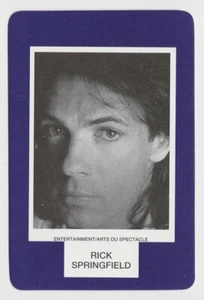 Rick Springfield 1993 Face to Face Game Card - Single Card from Canadian Game - Picture 1 of 2