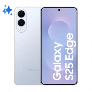 Samsung Galaxy S25 Edge S937 5G 256GB 12GB RAM Dual Sim Titanium IcyblueEuropa - Foto 1 di 6