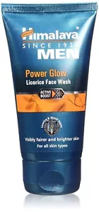 Himalaya MEN Power Glow Licorice Face Wash 50 ML Fair Bright Skin Free Shipping - Picture 1 of 6