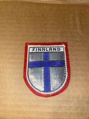 Vintage Finnland Patch Badge Embroidery Collectible Clothing - Image 1 of 2