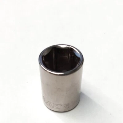 Kobalt 22744 7/16" 6 Point 1/4" Drive Socket USA - Image 1 of 2