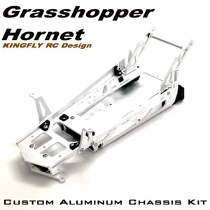 Kit Telaio Personalizzato in Alluminio per Telaio TAMIYA 1/10 Buggy Grasshopper 2/Hornet - Foto 1 di 7