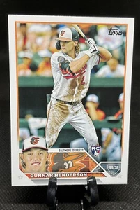 2023 Topps #206 Gunnar Henderson RC - Baltimore Orioles - Imagen 1 de 3