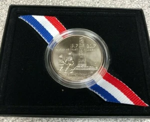 US 2017 Boys Town Centennial Commemorative Coin Clad Original Box UNC - Picture 1 of 5