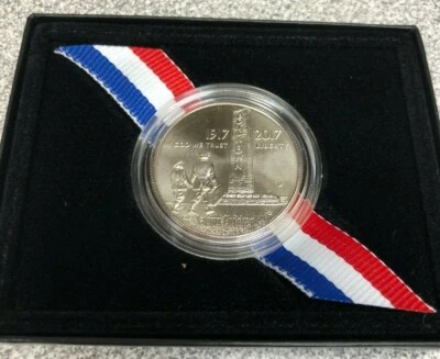 US 2017 Boys Town Centennial Commemorative Coin Clad Original Box UNC - Image 1 of 4