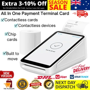 All In One Payment Terminal Card Reader With 20 Rolls Receipt Paper Wi-Fi - Picture 1 of 12