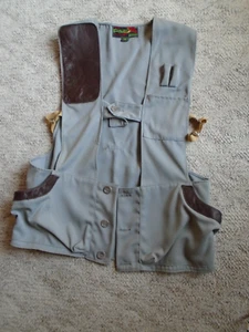 Vintage New Old Stock 10-X Hunting Shooting Vest Size 34 Des Moines Iowa - Picture 1 of 6