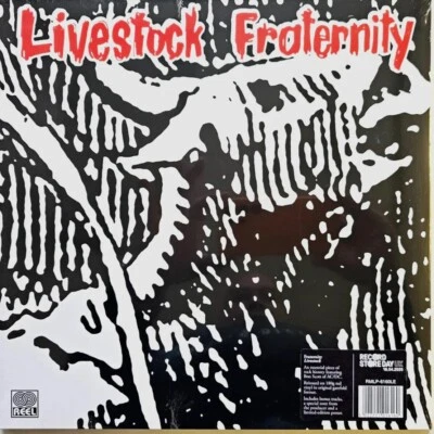 Fraternity – Livestock limited RED LP Album vinyl record 2020 US reissue import - Image 1 of 4