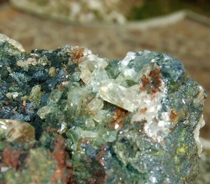 - Minerali Grezzi Cristalloterapia - ANGLESITE cristallo su GALENA (5) marocco - Picture 1 of 5