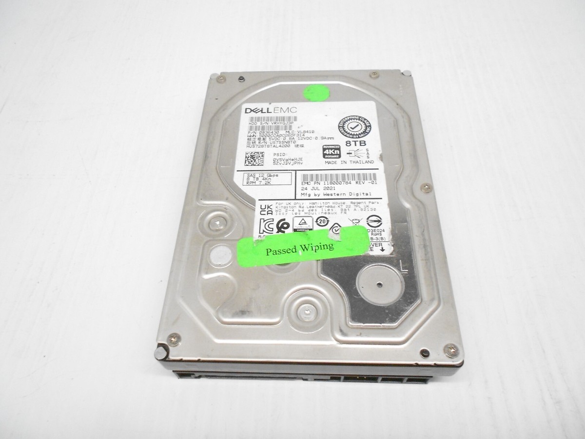Western Digital Internal Hard Disk Drives 8 TB Storage Western Digital Internal Hard Disk Drives 8 TB Storage