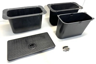 ✅2012-2024 RAM 1500-3500 ALMACENAMIENTO CONTENEDOR DE HIELO CARGA REVESTIMIENTO CONJUNTO 2ª fila Mopar OEM Foto 1 de 4