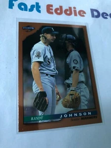 Pinnacle MLB 1995 béisbol Randy Johnson Dugout colección 96 tarjetas Mariners - Imagen 1 de 2