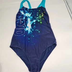 Arena Badeanzug Bademode Gr. 46 blau gemustert NEU Damen (5 666) - Bild 1 von 6