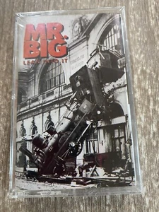 Mr. Big Lean Into It Cassette New Factory Sealed hair metal glam rock MTV Mint - Picture 1 of 3