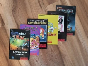 Authentische Super Nintendo SNES Handbücher NUR Broschüren - vervollständigen Sie Ihr Spiel! Sie wählen - Bild 1 von 31
