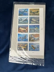 Block of 10 Airplane U.S. Stamps (unopened) - Picture 1 of 1