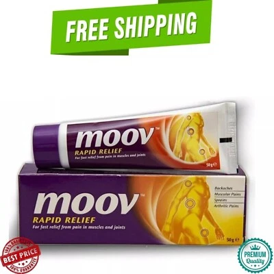 Crema de alivio rápido del dolor para músculos Moov 100 g Foto 1 de 4