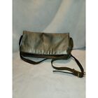 Vintage Atalla Genuine Leather Multi-metallic Foldover Shoulder Bag Made In Usa
