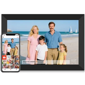 32GB 10.1 Inch WiFi Digital Picture Frame HD IPS Touch Screen Share Photo video - Picture 1 of 9