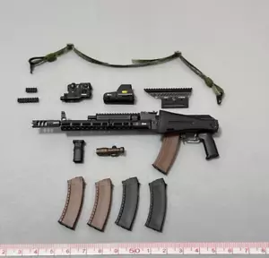 Rifle Set for Easy&Simple 26067R Special Rapid Response Unit(SOBR) 1/6 Scale - Picture 1 of 3
