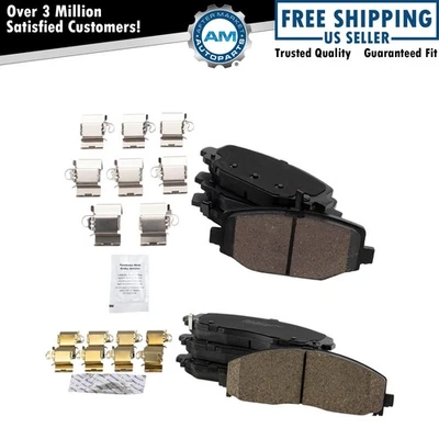 Ceramic Brake Pads Fits Town & Country Grand Caravan Journey Ram C/V Routan - Image 1 of 4
