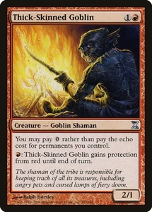 4x Thick-Skinned Goblin - LP - Time Spiral - SPARROW MAGIC - mtg - - Picture 1 of 1