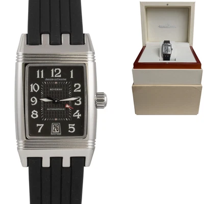 Jaeger LeCoultre Reverso Gran' Sport Fecha Negro Inoxidable 27mm x 36mm 290.8.60 Foto 1 de 4